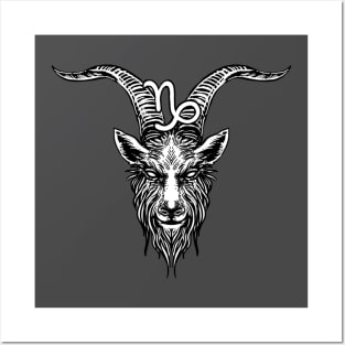 Capricorn - Astrology Sign Posters and Art